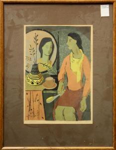 NORWOOD JAMES RICHARD RICK 1922-2008,Woman at Her Vanity,1947,Clars Auction Gallery US 2010-06-12