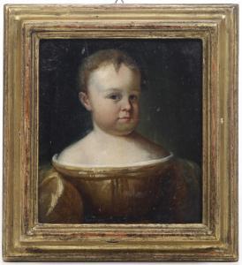 NOTERMAN Emmanuel 1808-1863,Ritratto di bambina,Cambi IT 2023-09-20