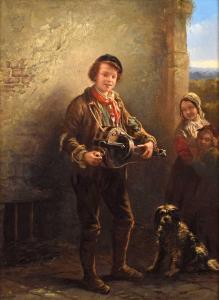 NOTERMAN Emmanuel 1808-1863,The Hurdy Gurdy Man,Peter Wilson GB 2024-04-11