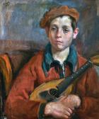 NOTTE Emilio 1891-1982,Piccolo violinista,1939,Vincent Casa d'Aste IT 2022-12-14