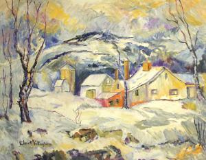 NOTTINGHAM Edna Luick 1900-1900,Winter landscape,Bonhams GB 2013-04-14