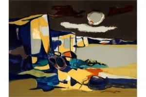 NOULY N 1900,Abstract landscape,Wright Marshall GB 2015-05-12