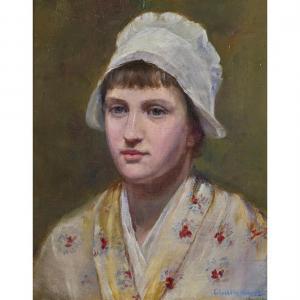 NOURSE Elisabeth 1859-1938,Untitled (Portrait of a Young Lady),Clars Auction Gallery US 2022-12-18