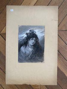 NOURY Gaston 1866,Femme en bacchante,Beaussant-Lefèvre FR 2022-01-25