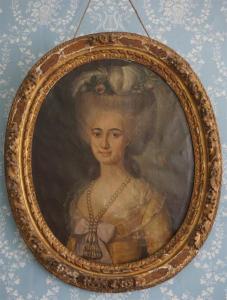 NOURY Jacques 1747-1832,Portrait de femme au collier de perles,1787,Daguerre FR 2017-04-30