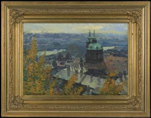 NOVAK Josef 1888,View of Prague,1922,Agra-Art PL 2011-03-20