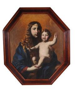 Pietro Novelli Il Monrealese - Madonna Col Bambino Benedicente 
Rivista Di Arte Antica E Moderna