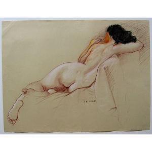 NOWACKI ZENON 1900-1900,RECLINING NUDE,Waddington's CA 2013-05-16