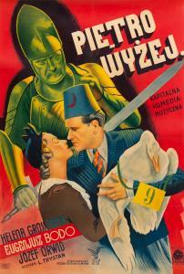 NOWAKOWSKI Bogdan Bartlomiej 1887-1945,Film Poster: "One Storey Up", directed by L,1937,Desa Unicum 2020-03-03