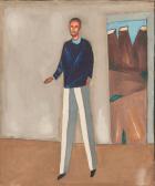 NOWOSIELSKI Jerzy 1923-2011,Male figure,1961,Desa Unicum PL 2023-08-29