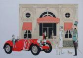 NOYER Denis Paul 1940,Mercedes Roadster 7.1 L 710 - Cabourg Grand Hotel,Sadde FR 2018-12-12
