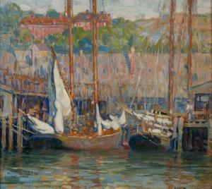 Noyes George Loftus 1864-1954,Gloucester Harbor,1913,Skinner US 2023-05-24