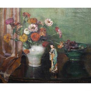 Noyes George Loftus 1864-1954,Untitled (Still Life with Flowers),Clars Auction Gallery US 2023-06-16