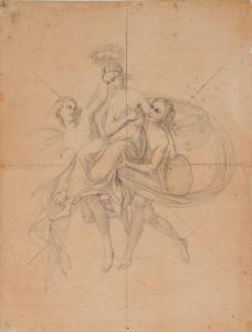 NUCCI Sante 1821-1896,Allegoria per affresco,Art International IT 2021-02-17