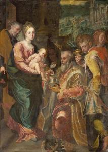 NUCCI Virgilio,The Adoration of the Magi,Bonhams GB 2009-04-21