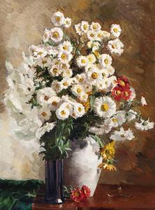 NUMANS Henriëtte Gesina 1877-1955,Still life of flowers,Glerum NL 2011-09-19