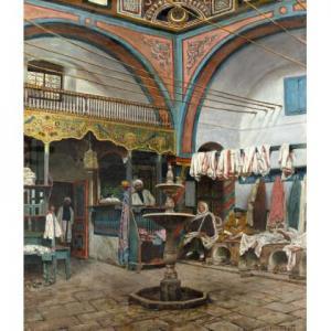 NUNES VAIS Italo 1860-1932,Nell' Hammam, Tunisia,1892,Il Ponte Casa D'aste Srl IT 2020-11-11