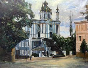 NUSSBAUM Felix 1904-1944,St Andrew's Church, Kiev Ukraine,Duggleby Stephenson (of York) 2022-05-06