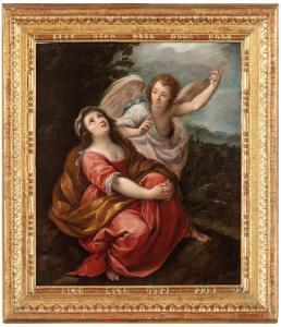 NUVOLONE Carlo Francesco 1609-1702,Agar e l'angelo,Wannenes Art Auctions IT 2023-11-29