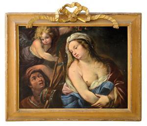 NUVOLONE Carlo Francesco 1609-1702,Martirio di Santa Caterina,1734,Meeting Art IT 2023-11-11