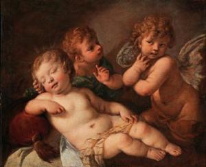 NUVOLONE Giuseppe il Panfilo 1619-1703,The Infant Christ,Palais Dorotheum AT 2016-04-19
