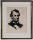 NUYTTENS Josef Pierre 1885-1960,Abraham Lincoln,Brunk Auctions US 2015-11-06