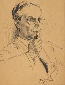 NYAN U Ba 1897-1945,Portrait of the Artist's Teacher,Shapiro Auctions US 2025-04-19