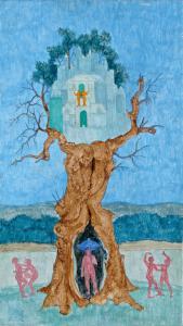 NYARI Lorant 1928-1982,Tale tree,1974,Nagyhazi galeria HU 2015-05-27