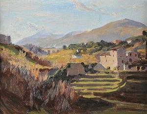 O'BRIEN Dermot 1967,GORGES DU LOUP, PROVENCE,Ross's Auctioneers and values IE 2015-10-07