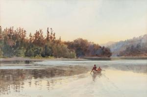 O'BRIEN Lucius Richard 1832-1899,On the Ottawa,1890,Maynards CA 2023-04-19