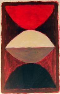 O CASEY Breon 1928-2011,Red On Black,Gormleys Art Auctions GB 2014-09-16