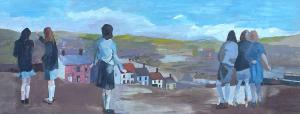 O'CONNELL RICHARD,Girls looking across The Swansea Valley,1981,Rogers Jones & Co GB 2023-05-28