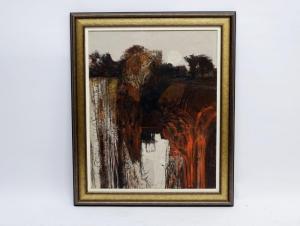 O'CONNOR SCORROR John,sunrise over wetlands with reeds,Smiths of Newent Auctioneers 2023-01-05