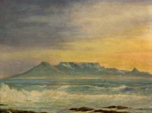 O'DONOGHUE Raymond 1900,Table Mountain,1959,5th Avenue Auctioneers ZA 2015-06-21