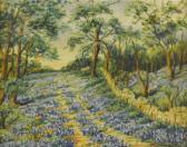 O DONOHOE MARGARET,Untitled Bluebonnet Landscape,Heritage US 2007-05-19