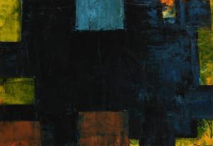 O DONOVAN Kieran 1974,Blue Abstract,Morgan O'Driscoll IE 2019-07-01