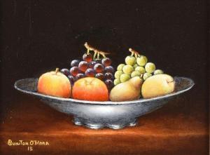 O'HARA Quinton,STILL LIFE, BOWL OF FRUIT,2015,Ross's Auctioneers and values IE 2021-12-08