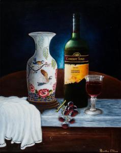 O'HARA Quinton,STILL LIFE, CONCHAY TORO,2007,Ross's Auctioneers and values IE 2022-06-15