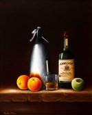 O'HARA Quinton,STILL LIFE 
 JAMESON & FRUIT,2007,Ross's Auctioneers and values IE 2011-12-07