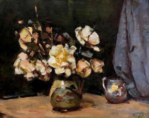 O'KEEFFE Alfred Henry 1858-1941,Roses,1935,International Art Centre NZ 2022-08-03