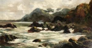 O'KEEFFE Alfred Henry 1858-1941,Where the Bush Meets the Sea,International Art Centre NZ 2023-04-19