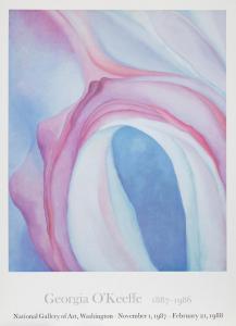 O KEEFFE Georgia,Pink and Blue Number Two - National Gallery of Art,1987,Ro Gallery 2024-03-23