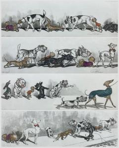 O'Klein Arthur Boris 1893-1985,The Dirty Dogs of Paris,David Duggleby Limited GB 2024-04-04