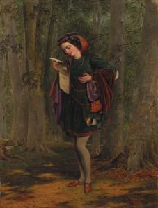 O'NEIL Henry Nelson 1817-1880,Rosalind - As You Like It,1856,Christie's GB 2000-11-28