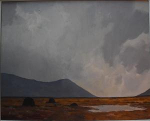 O'Neil Hugh,Hugh O'Neil - Irish bog landscape,2004,Andrew Smith and Son GB 2018-02-06