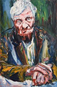 O NEILL Liam 1954,Portrait of Francis Stuart,Morgan O'Driscoll IE 2015-03-23