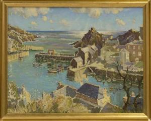 O'NEILL Sandison 1930,VIEW OF POLPERRO HARBOUR,McTear's GB 2016-05-29