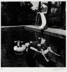 O NEILL Terry 1938-2019,Peter Cook and Dudley Moore Relaxing in a Beverly ,1975,Bonhams 2024-03-20