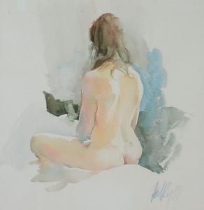 O REILLY Paul,Seated nude,1989,Dreweatts GB 2019-05-01