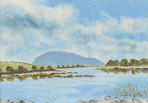 O'ROURKE Patrick,LAKE IN THE BURREN,Ross's Auctioneers and values IE 2015-10-07